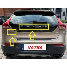 V40 Cross Country 1.5 T3 Premium 2016 Uyumlu Volvo Ve V40 Bagaj Yazısı Seti