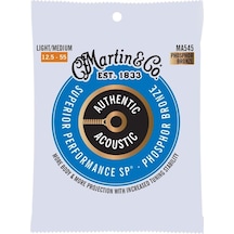 Martin Co Ma545 Sp Phosphor Bronze Akustik Gitar Telleri Light Medium 12.5-55