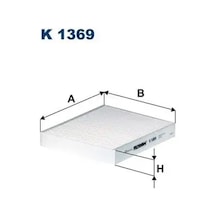 Fıltron K1369 Polen Filtresi 87139yzz33 9585061m00 9585061m00000