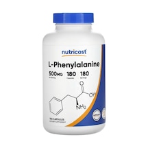 Nutricost L-phenylalanine 500mg 180 Capsules - Non-gmo, Amin...