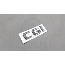 Mercedes S Serisi W221 2005-2013 Cgi Bagaj Yazısı Krom