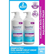 Bepanthol Sensidaily Pompalı Vücut Kremi 400 Ml 2 Adet