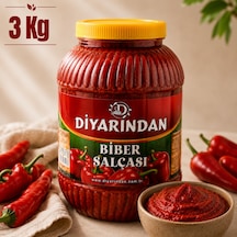 Diyarından Hatay Tatlı Biber Salçası 3 KG