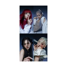 Kpop-blackpink Büyük 6 No Kartpostal 10cm 15cm Desenli 4'lü Kartpostal Seti