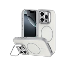 Apple iPhone Uyumlu 16 Pro Max Flexa Magsafe Kapak - Beyaz Bzsxx00 1