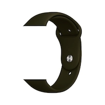 Mobilteam Watch 42mm Uyumlu Klasik Kordon-29-dark Olive