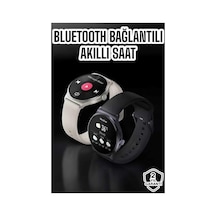 Akıllı Saat Sesli Görüşme Bluetooth Bağlantılı 3 Kordonlu Yeni Nesil