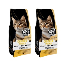 Mr. Cat Happy Low Grain Tavuklu Yetişkin Kedi Maması 2 x 2500 G