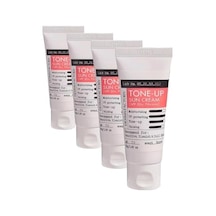 Derma Factory Ton Eşitleyici Pembe Tonlu Kalamin İçeren Vegan Güneş Kremi Derma Factory Tone Up Sun Cream 30 Gr 4 Paketi 0