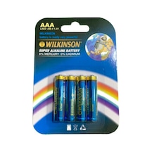 Wilkinson LR03 1.5 V Alkalin AAA İnce Kalem Pil 4'lü