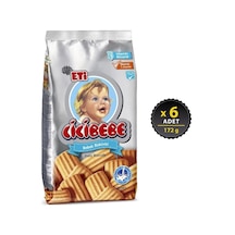 Eti Cicibebe Bebek Bisküvisi 172 G x 6 Adet