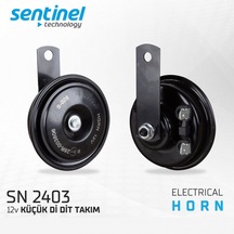 Korna 12v Küçük Di Dit Kalın - İnce Ses 2li Set