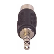 3.5 Mm Stereo Erkek - 1 Rca Tos Dişi Çevirici Jack