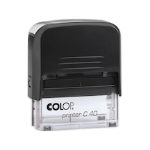 Colop Prınter C40 Siyah Kasa Kuru Keçe - 23 x 59 MM