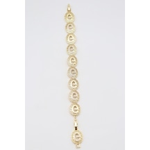 Vıp Bileklik 14 K-17322 17+2cm Çok Renkli