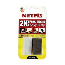 2k Epoksi Tamir Macunu Gri 40 Gr. Yapıştır-yalıt-doldur-onar.