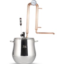 Bitkisel Damıtma İmbik Damıtma Sistemi Mesh Dolgulu 15 Litre