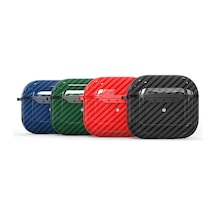 Noktaks - Airpods 4. Nesil Uyumlu - Kılıf Silikon Kulaklık Koruyucu Airbag 05 - Siyah