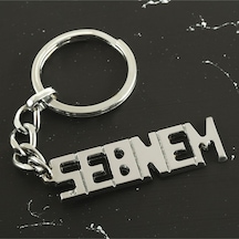 Şebnem - 393 - - Nazblsmm - İsimli Anahtarlık Çok Renkli