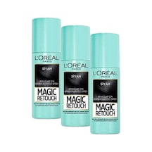 Retouch Beyaz Dipleri Kapatıcı Sprey 75 Ml - Siyah 3 Paketi