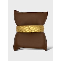Arnes Jewelry Çelik Altın Kaplama Bilezik Ar148nes Gold