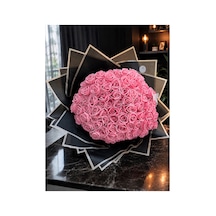 100 Lü Gül Buketi Pembe - 910138563 Pembe