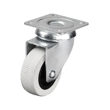 331 - 50x20 Mm Çift Bilyalı Tablalı Teker 4 Adet