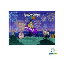 Ghostbastır Design Angry Birds 99 Parça Ayaklı Puzzle Dekoratif Çocuk Yapbozu 0138