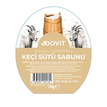 Dovit Keçi Sütü Doğal Süngerli Sabun 130 G
