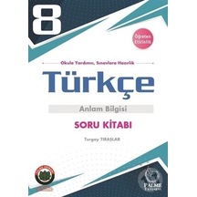 Palme Yayınevi 8. Sınıf Türkçe Anlam Bilgisi Soru Kitabı