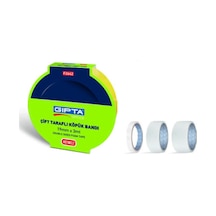 Gıpta Çift Taraflı Köpük Bant 25Mmx3Mt