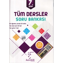 Karekök 7. Sınıf Tüm Dersler Soru Bankası Yeni