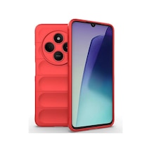 Mey İthalat Redmi 14c Kılıf Optimum Silikon - Kırmızı