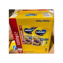 Bebelac 3 Devam Sütü 800 G + 400 G