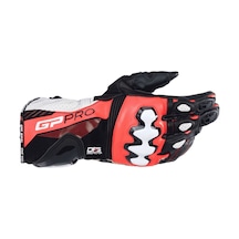 Alpinestars Gp Pro R4 Korumalı Motosiklet Eldiveni Siyah Kırmızı Beyaz