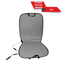 Replax 12v Isıtıcı Koltuk Minderi Çakmaklı Ayarlı Siyah Tekli Br4807301 Gri