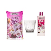 Orkide Saksısı 1.5Lt. Orkide Toprağı 3Lt. Orkide Vitamini 225Ml