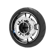 Reflektif Beyaz (Gri) 4 Parçalı Keskin Jant Şeridi Sticker Çınar Extreme