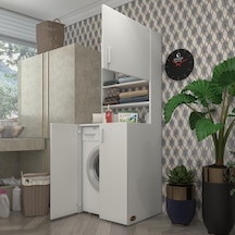 Kenzlife Çamaşır Makinesi Dolabı Kasparov Byz 180*066*55-20 Banyo