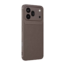 Huawei Honor 600 Pro Auto Focus Karbon Kapak - Gri Standart