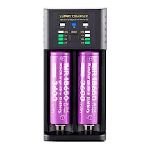 Greentech Akıllı Pil Şarj Cihazı Lityum Iyon + Ni Mh + Ni Cd Piller / GT-BC06