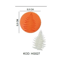 Silikon Kalıp Yılbaşı Çam Hg-027 Turuncu