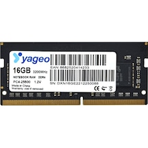 Yageo 16 GB DDR4 3200 MHz Notebook Ram
