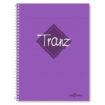 A5 Defter Çizgili 200 Syf Mor Tranz