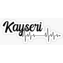 38 Kayseri Nabız Sticker Araba Etiket 19cm