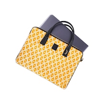 Minbag Marin Laptop Çantası 13 Inch Hardal Sarısı
