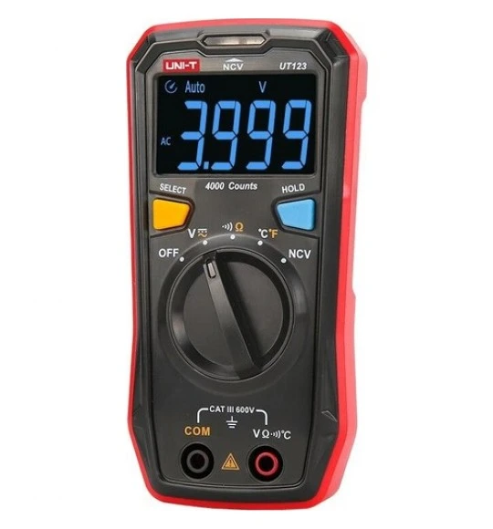 Unit Ut 123 Mini Multimetre