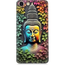 Vestel Venus V4 Uyumlu Budha Ve Sarmaşık Yapraklar Desenli Silikon Kılıf