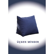 Dekosoy Üçgen Minder Lacivert