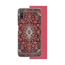 Samsung Galaxy A7 2018 Uyumlu Halı3 Baskılı Silikon Kılıf Renkli